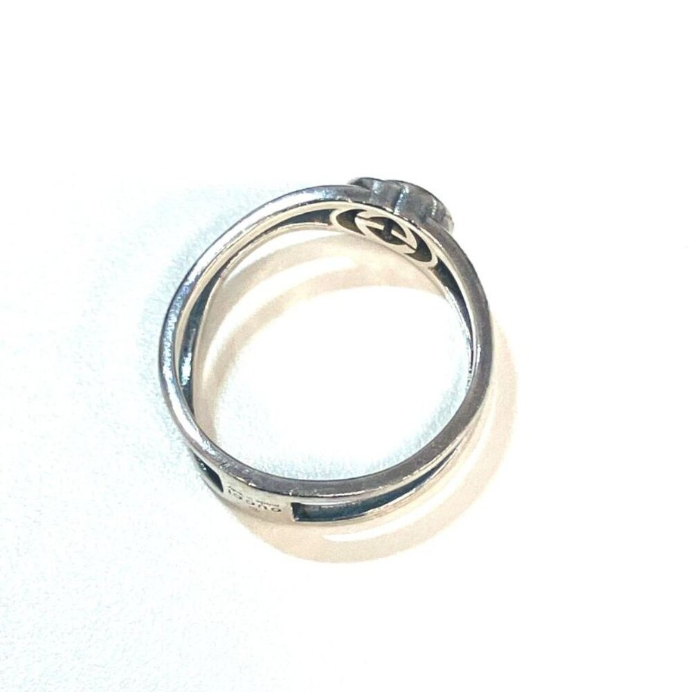 Gucci Interlocking Ring Silver 925 Size 12.5 Y2049 - Picture 7 of 7